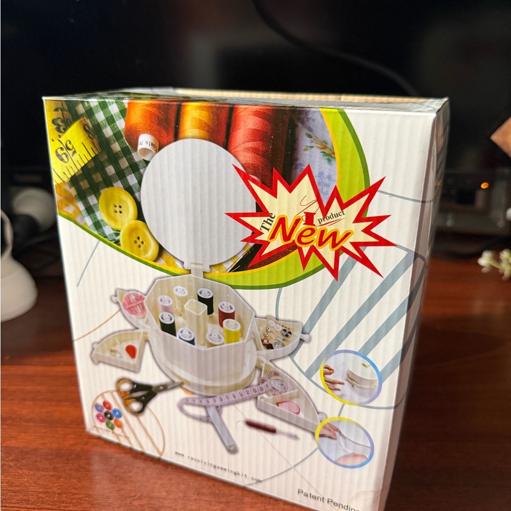 Sewing Kit with Multicolor Threads
